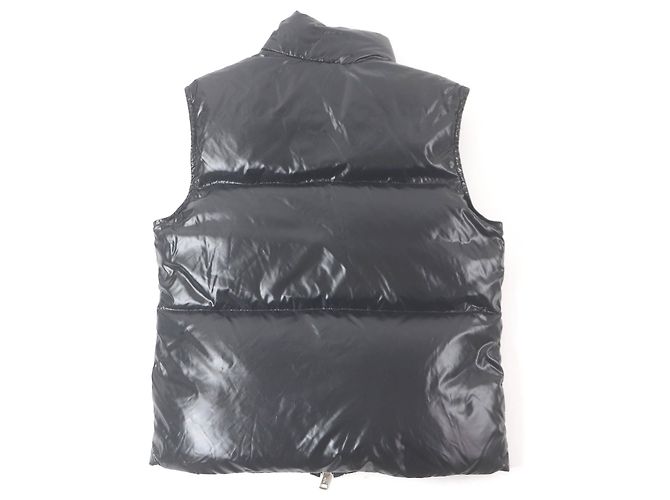 Chaleco de nylon acolchado Moncler Banker Negro - vista 4