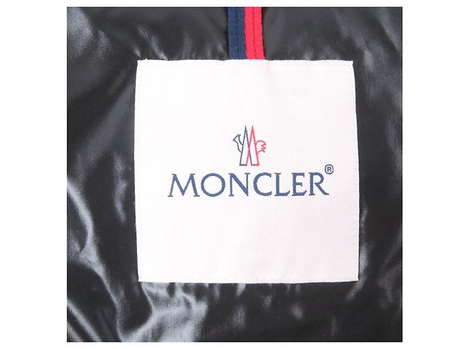 Chaleco de nylon acolchado Moncler Banker Negro - vista 7