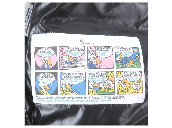 Chaleco de nylon acolchado Moncler Banker Negro - vista 8