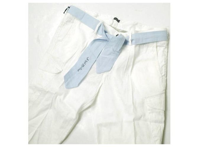 Autre Marque Pantalones de lino ZELDA de J.W.Brine Blanco - vista 4