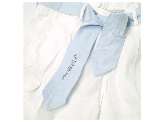 Autre Marque Pantalones de lino ZELDA de J.W.Brine Blanco - vista 5