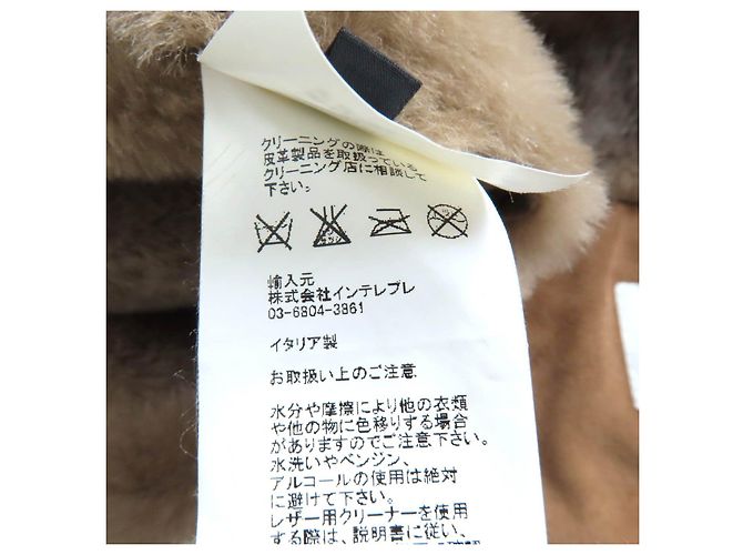 Autre Marque Abrigo Mouton EMMETI Beige - vista 10