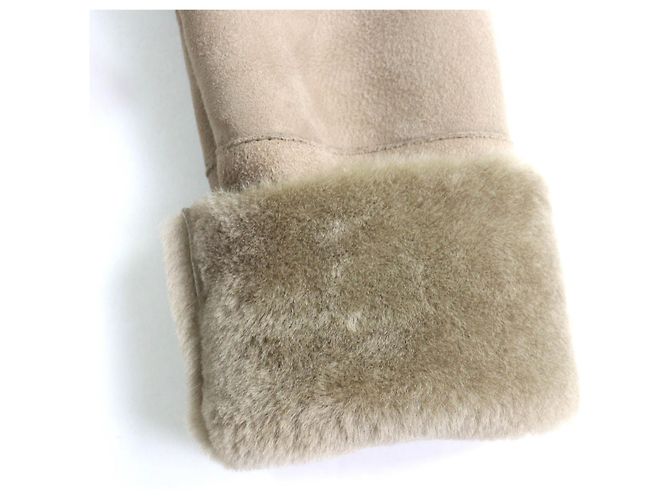 Autre Marque Abrigo Mouton EMMETI Beige - vista 6