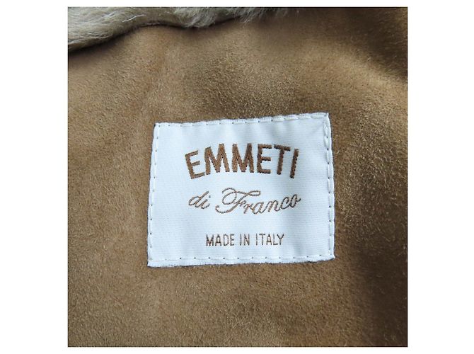 Autre Marque Abrigo Mouton EMMETI Beige - vista 7