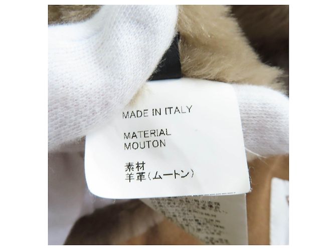 Autre Marque Abrigo Mouton EMMETI Beige - vista 9