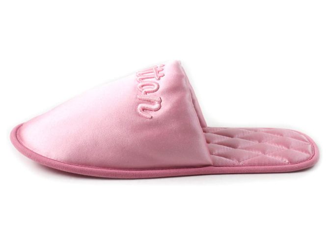 Mules in satin Louis Vuitton LV Sweet Line Rosa - vista 5