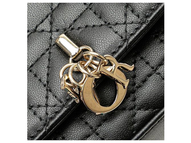 My Dior Borsa per telefono in pelle di agnello con catena MyDior - vista 6