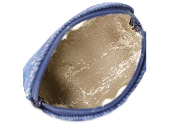 Bolso de denim Chanel Coco Mark Azul - vista 5