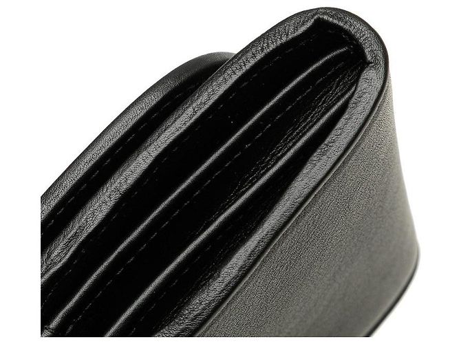 Gucci Blondie Leder Schultertasche mit Kette Schwarz Golden - Ansicht 8