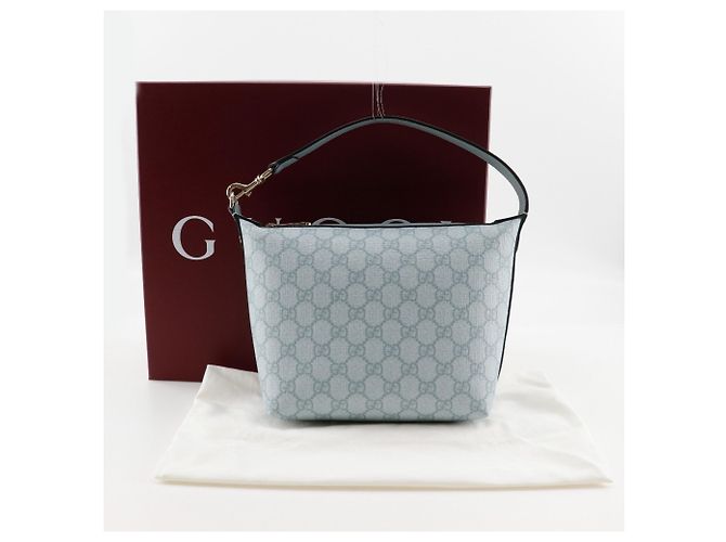 Borsa a Spalla Super Mini Ophidia di Gucci Blu - vista 10