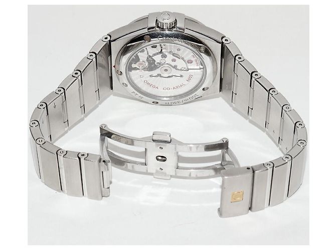 Omega Constellation aus Edelstahl Schwarz - Ansicht 2