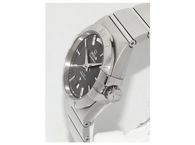 Omega Constellation aus Edelstahl Schwarz - Ansicht 4