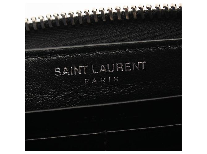 Yves Saint Laurent 447842 Cartera Larga de Cuero - vista 4