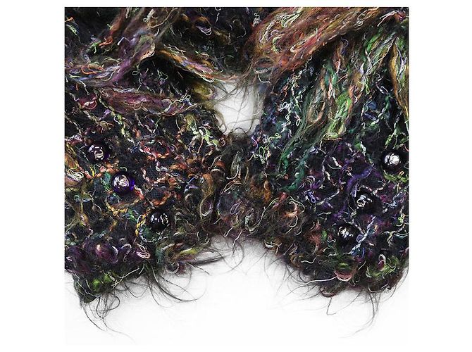 Chaqueta de mezcla de mohair Chanel 03A P22059 Multicolor - vista 13