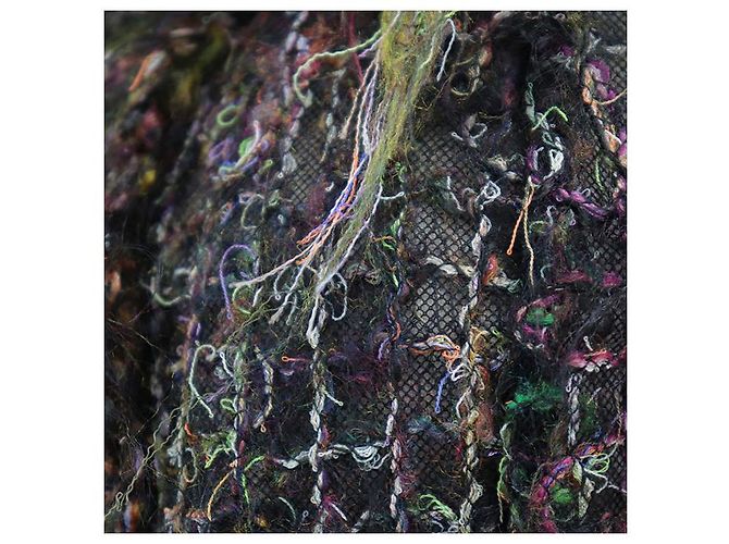 Chaqueta de mezcla de mohair Chanel 03A P22059 Multicolor - vista 16