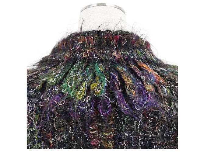 Chaqueta de mezcla de mohair Chanel 03A P22059 Multicolor - vista 17