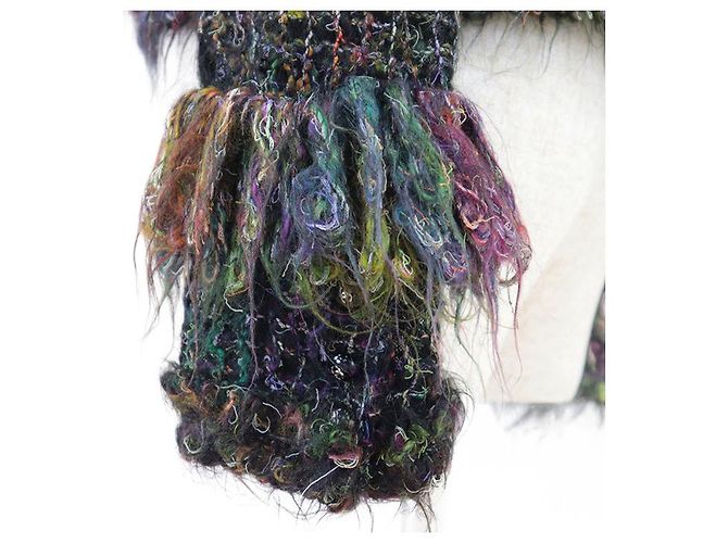 Chaqueta de mezcla de mohair Chanel 03A P22059 Multicolor - vista 5
