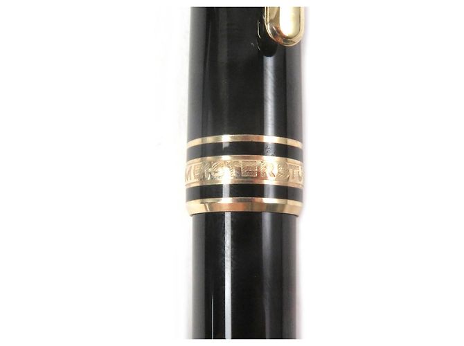 Montblanc 14K 2-in-1 Füllfederhalter und Kugelschreiber Set Schwarz - Ansicht 11