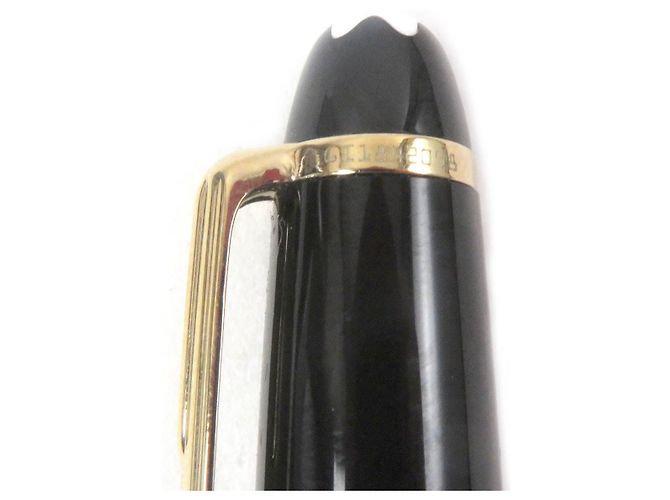 Montblanc 14K 2-in-1 Füllfederhalter und Kugelschreiber Set Schwarz - Ansicht 13