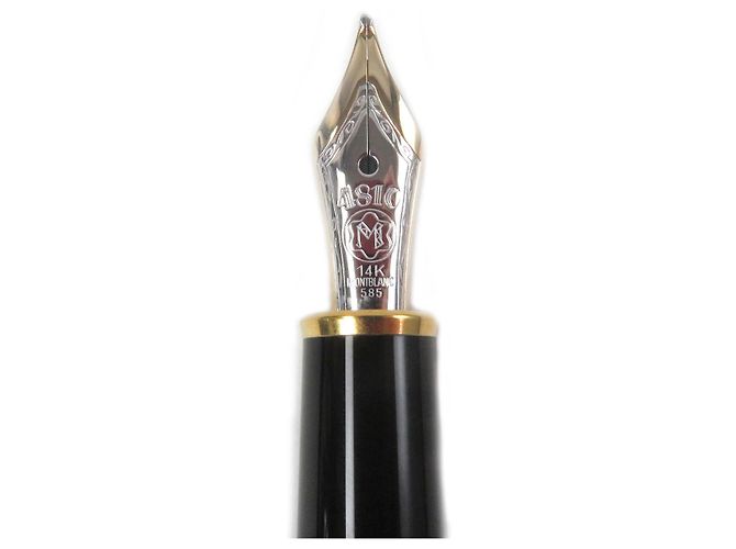 Montblanc 14K 2-in-1 Füllfederhalter und Kugelschreiber Set Schwarz - Ansicht 5