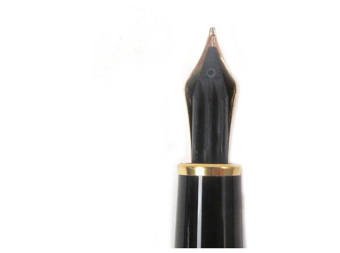 Montblanc 14K 2-in-1 Füllfederhalter und Kugelschreiber Set Schwarz - Ansicht 7