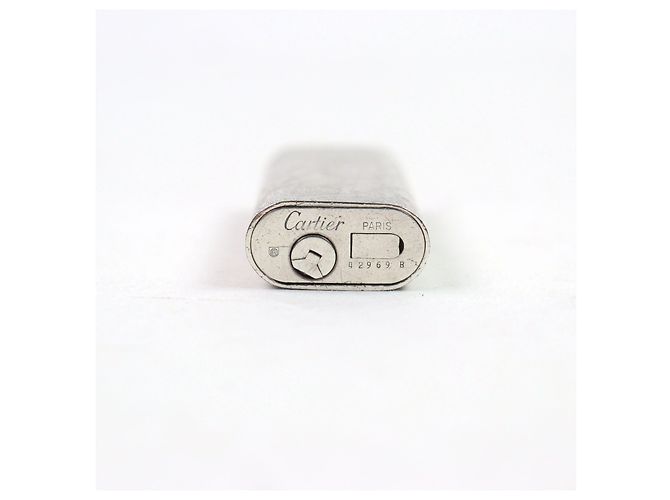 Briquet à motif intégral Cartier Argenté - vue 5