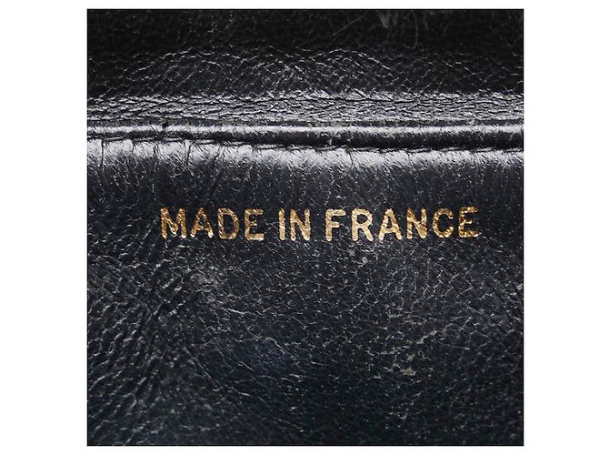 Timeless Chanel Matelassé 25 Veloursleder Rucksack Schwarz - Ansicht 12