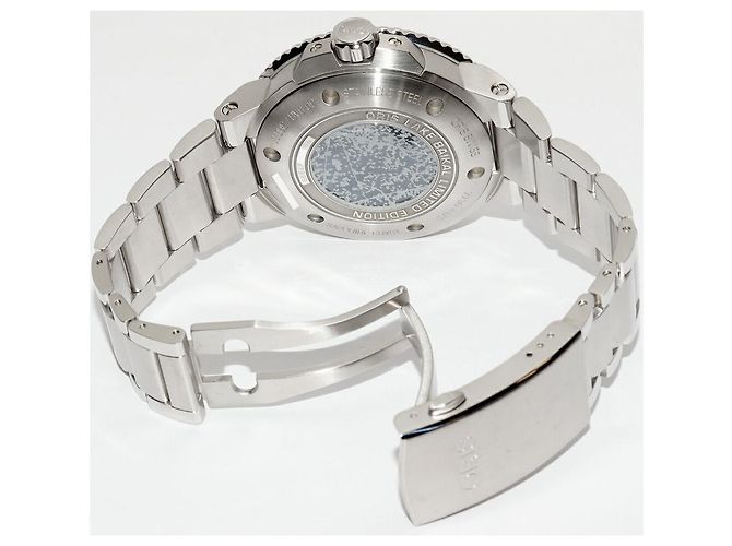 Oris Aquis Date Limited Edition Baikalsee Edelstahl Blau - Ansicht 2