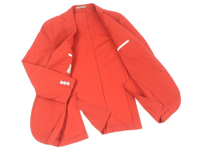 Autre Marque Chaqueta de algodón Boglioli Dover Roja - vista 3