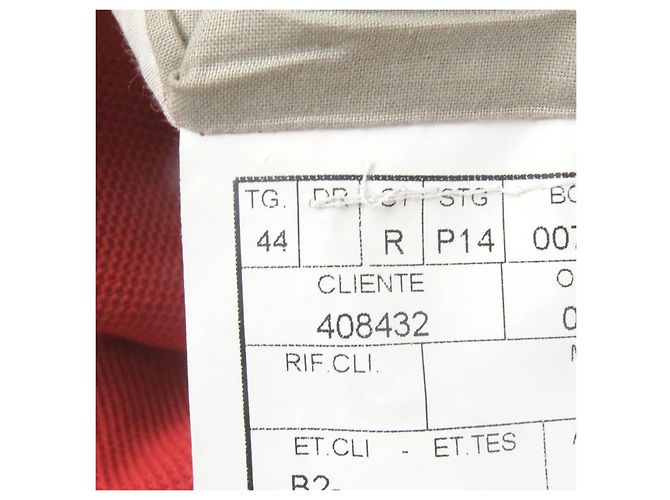 Autre Marque Chaqueta de algodón Boglioli Dover Roja - vista 8