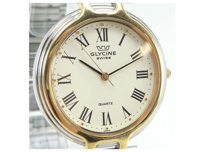 Autre Marque GLYCINE Edelstahl-Uhr Weiß - Ansicht 3