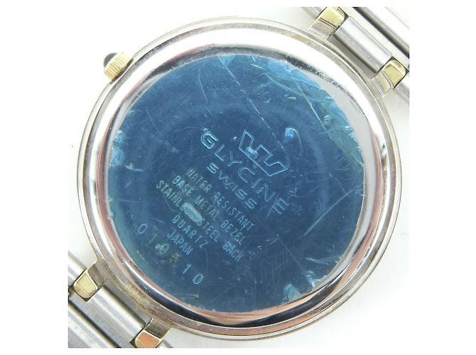 Autre Marque GLYCINE Edelstahl-Uhr Weiß - Ansicht 7