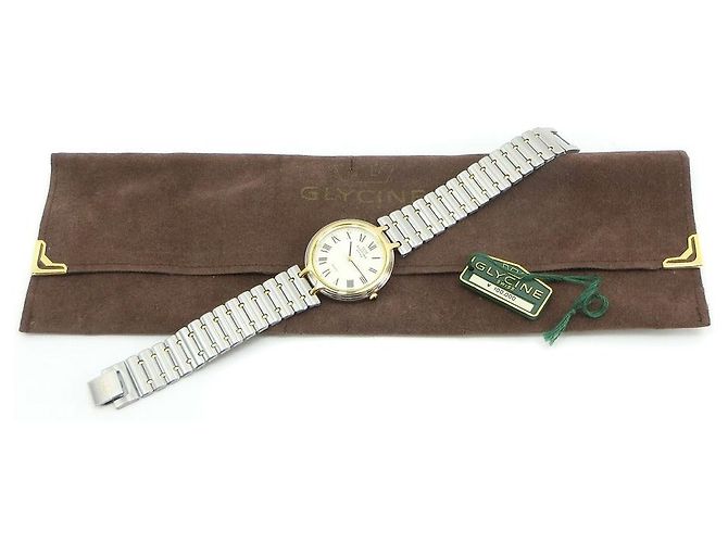 Autre Marque GLYCINE Edelstahl-Uhr Weiß - Ansicht 8