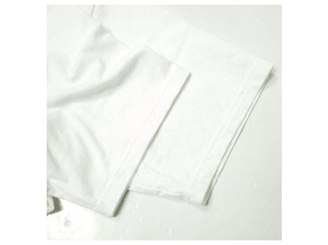 Autre Marque Camiseta de algodón UNDERCOVER S/S DESTROY ROSE Blanco - vista 6