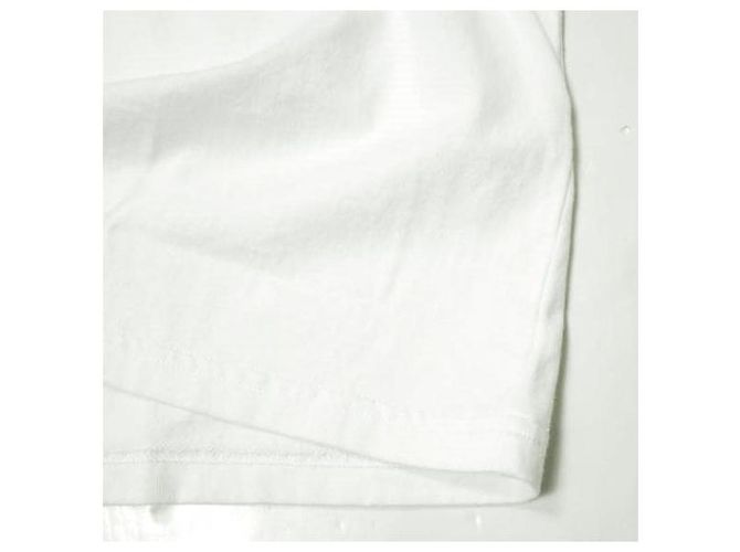 Autre Marque Camiseta de algodón UNDERCOVER S/S DESTROY ROSE Blanco - vista 7