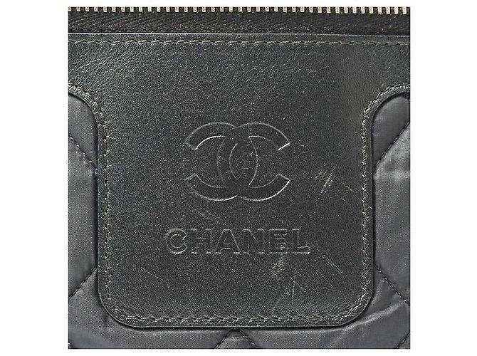 Chanel Coco Cocoon Rucksack aus matelassiertem Nylon Schwarz - Ansicht 7