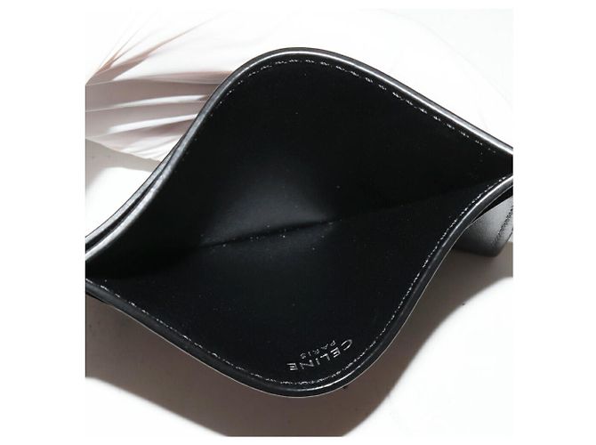 Céline Celine 10B703DMF.38SI Estuche para tarjetas de piel de ternera lisa Negro - Ansicht 3