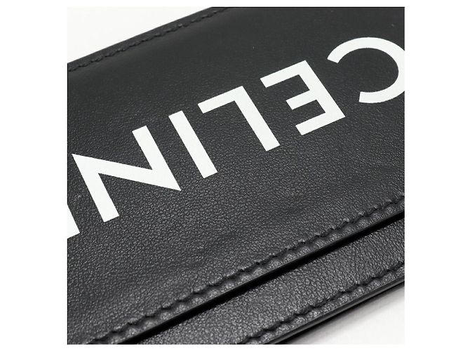 Céline Celine 10B703DMF.38SI Estuche para tarjetas de piel de ternera lisa Negro - Ansicht 4