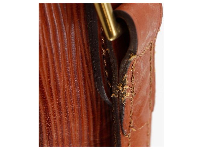 Borsa a Spalla Danube Epi Louis Vuitton Marrone - vista 14
