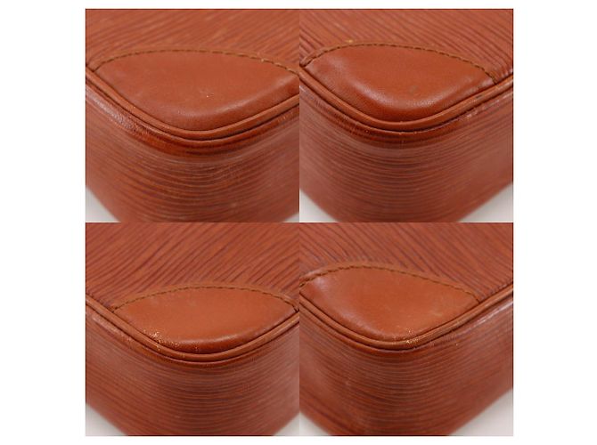 Borsa a Spalla Danube Epi Louis Vuitton Marrone - vista 4