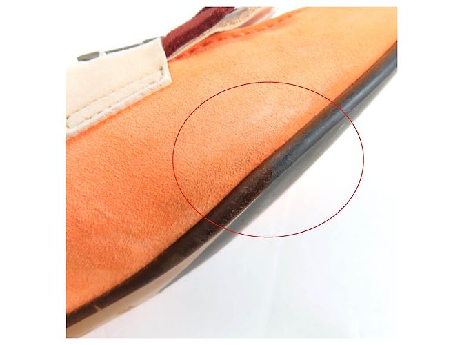 Mocassini in suede con nappine HMetal Royal di Hermès Multicolore - vista 13