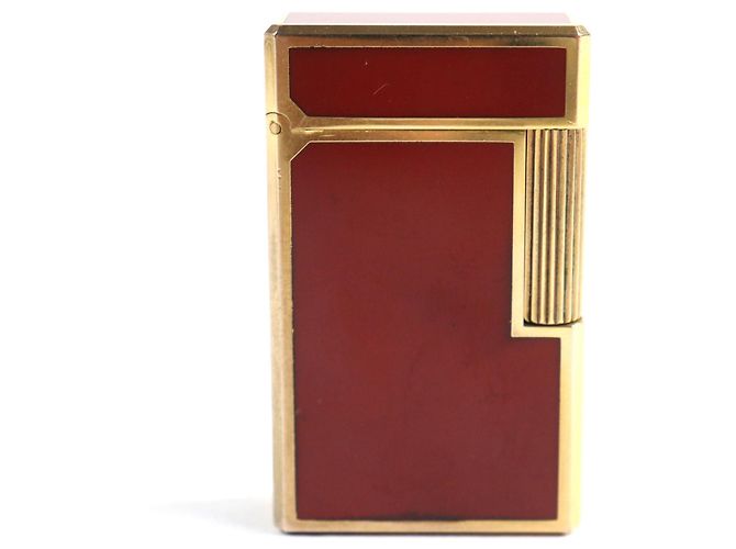 Autre Marque Briquet en laque Dupont Line 1 Marron - vue 2