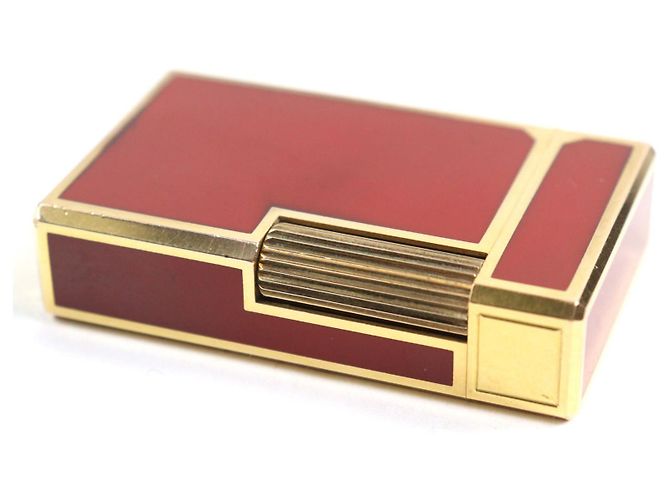 Autre Marque Briquet en laque Dupont Line 1 Marron - vue 4
