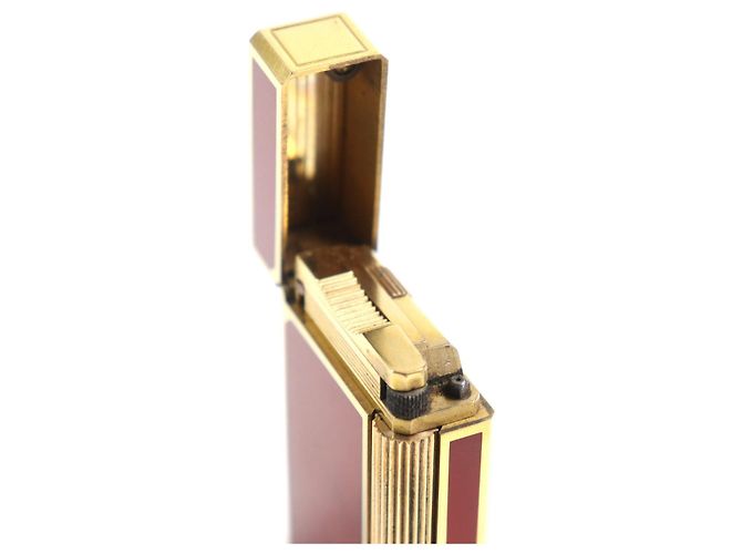 Autre Marque Briquet en laque Dupont Line 1 Marron - vue 6