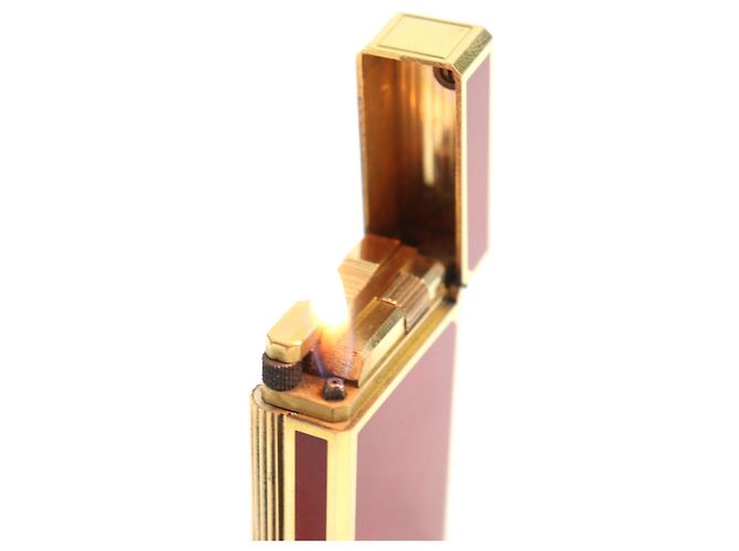 Autre Marque Briquet en laque Dupont Line 1 Marron - vue 7