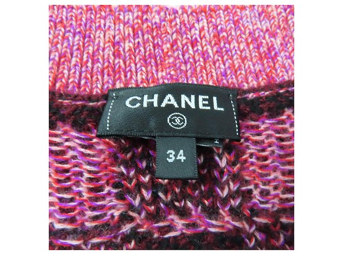 Chanel P73852 Tejido de Cachemira y Lana Rosa - vista 6