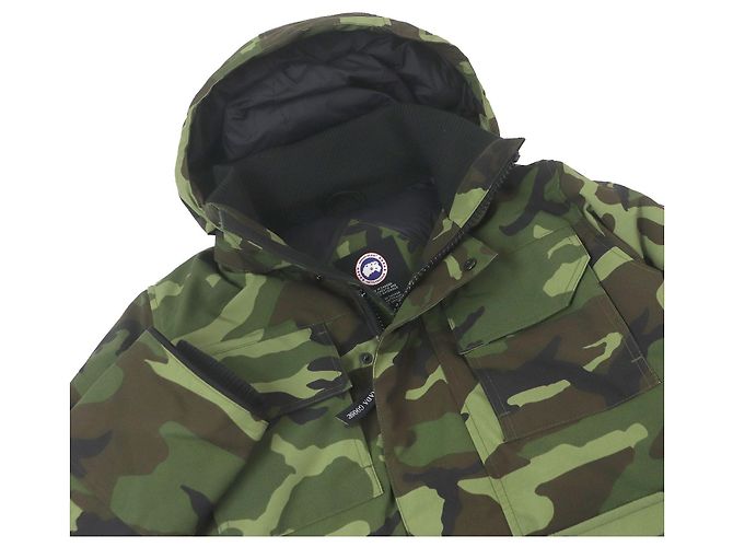 Autre Marque Canada Goose MAITLAND PARKA Chaqueta de poliéster y algodón con plumón Verde - vista 2