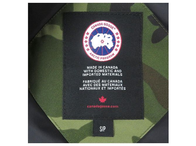 Autre Marque Canada Goose MAITLAND PARKA Chaqueta de poliéster y algodón con plumón Verde - vista 7