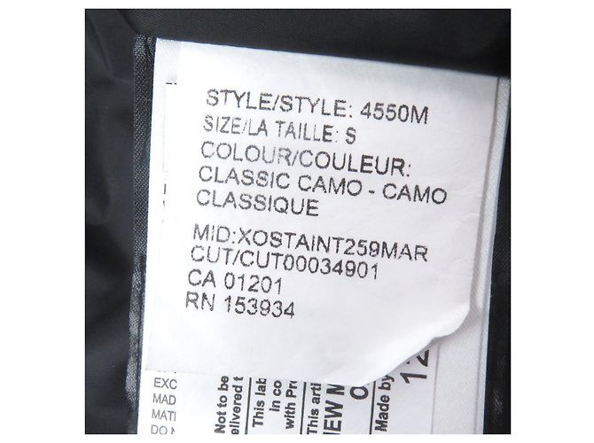 Autre Marque Canada Goose MAITLAND PARKA Chaqueta de poliéster y algodón con plumón Verde - vista 8
