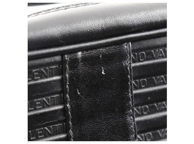 Autre Marque Borsa 2 in 1 in pelle con logo V di Mario Valentino Nero - vista 8
